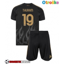 Otroške Nogometnih dresov Juventus Khephren Thuram #19 Tretji 2026-27 Kratki rokavi (+ hlače)